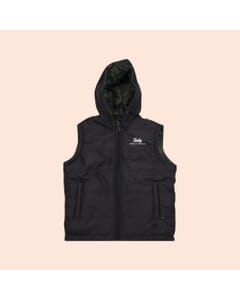 Greys&blues Frost Sleeveless Jacket-Black